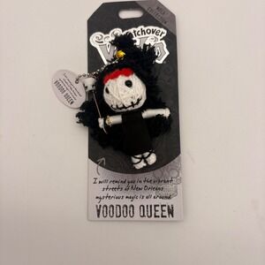 Watchover Voodoo Nola Collection Voodoo Queen String Doll Keychain Ref 261 NEW